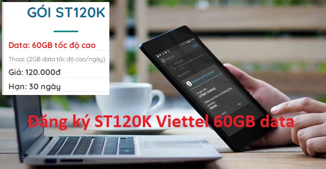 Đăng ký gói ST120K Viettel