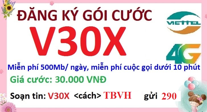 Gói V30X Viettel