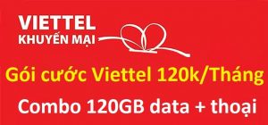 Gói cước 120K Viettel