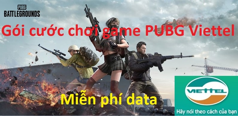 Gói cước chơi game Pubg Viettel