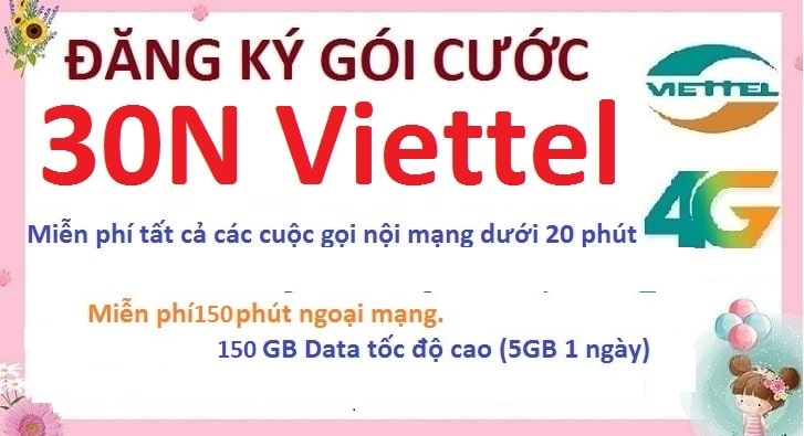 Gói 30N Viettel