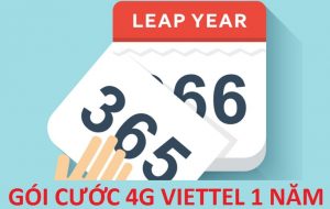 Gói cước 4G Viettel 1 Năm