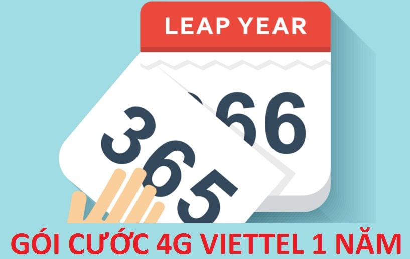 Gói cước 4G Viettel 1 Năm