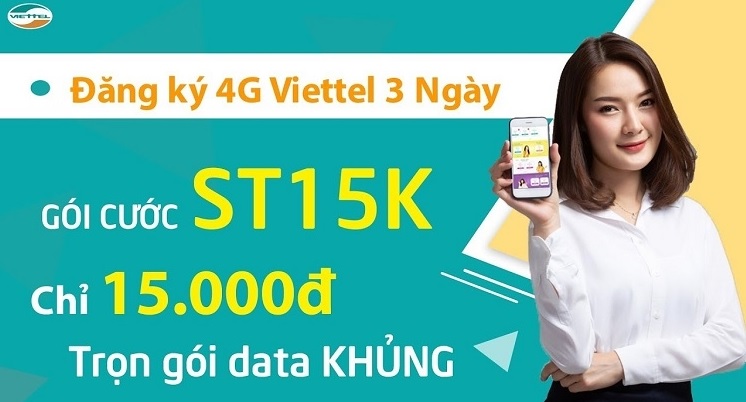 Gói cước 15k Viettel